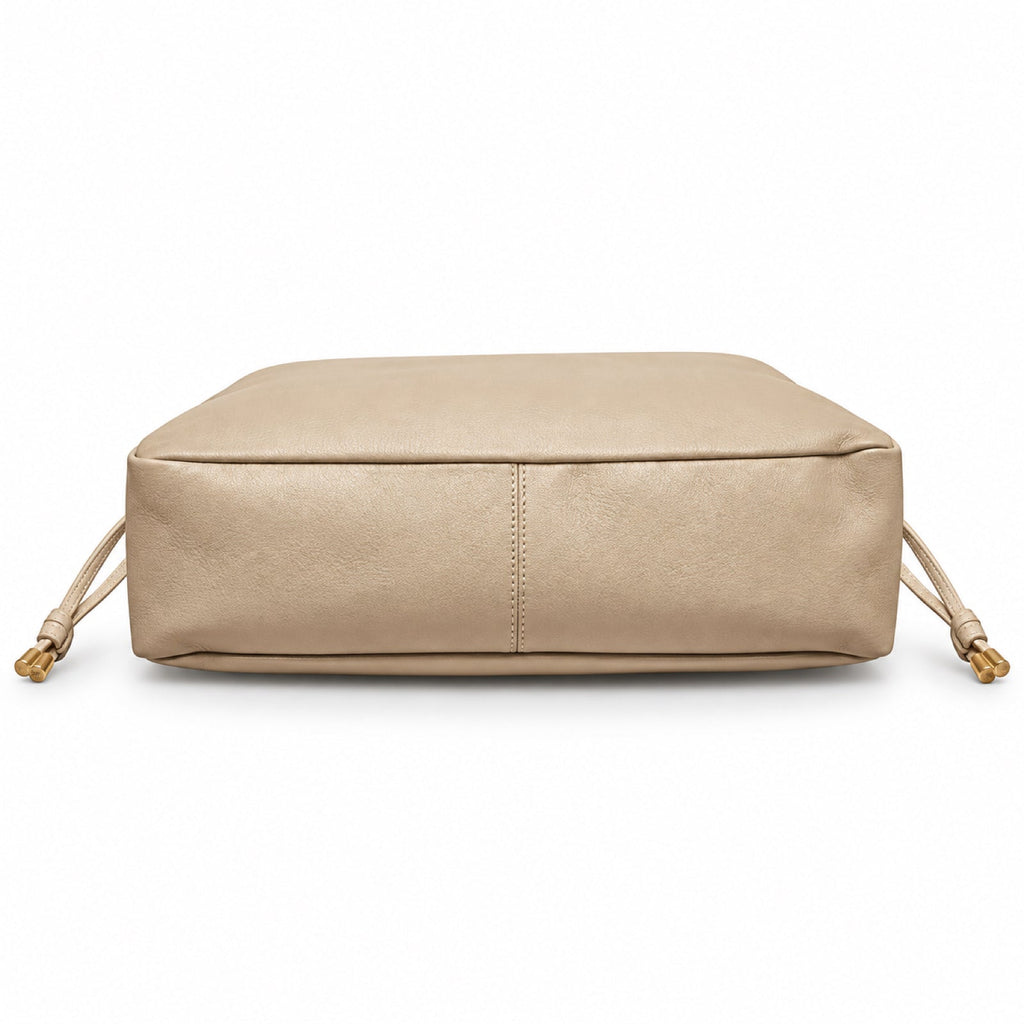 Saint Laurent YSL Jamie Tote Bag – Sand Quilted Leather