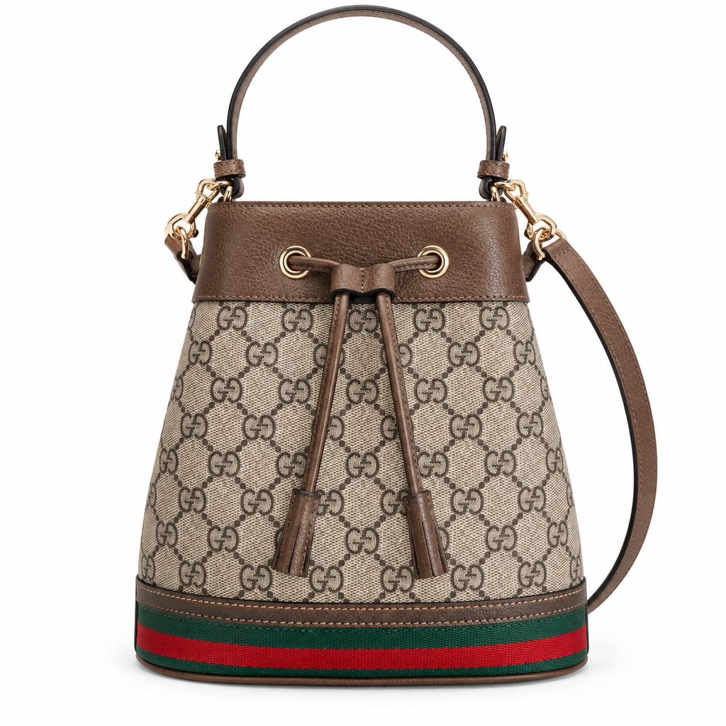 Gucci Ophidia GG Supreme Mini Bucket Bag