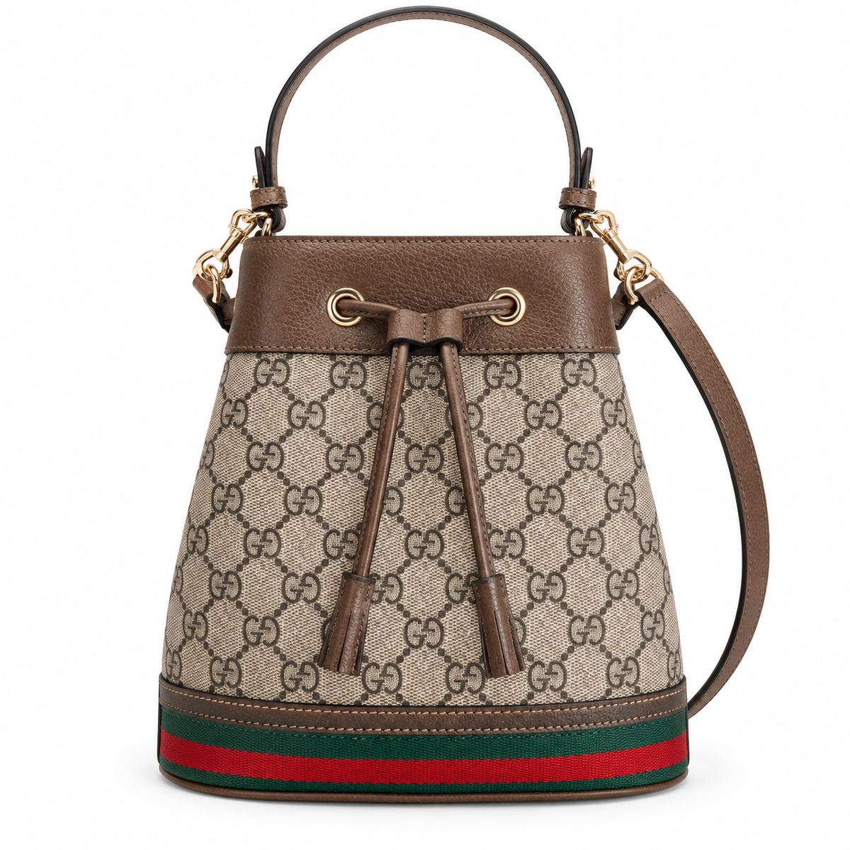 Gucci Ophidia GG Supreme Mini Bucket Bag