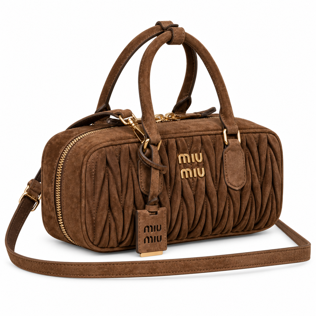 Miu Miu Matelassé Leather Fluid Crossbody Bag
