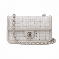 Chanel Quilted Leather Iconic Chain Flap Crossbody
