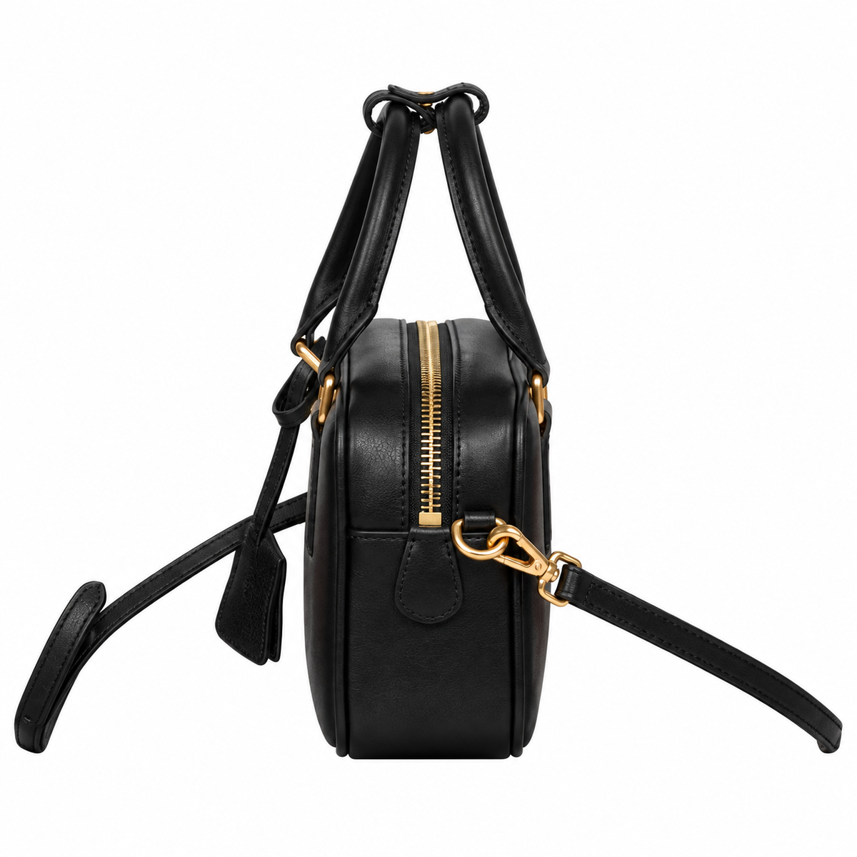 Miu Miu Leather Top Handle Bag 19 × 13 cm