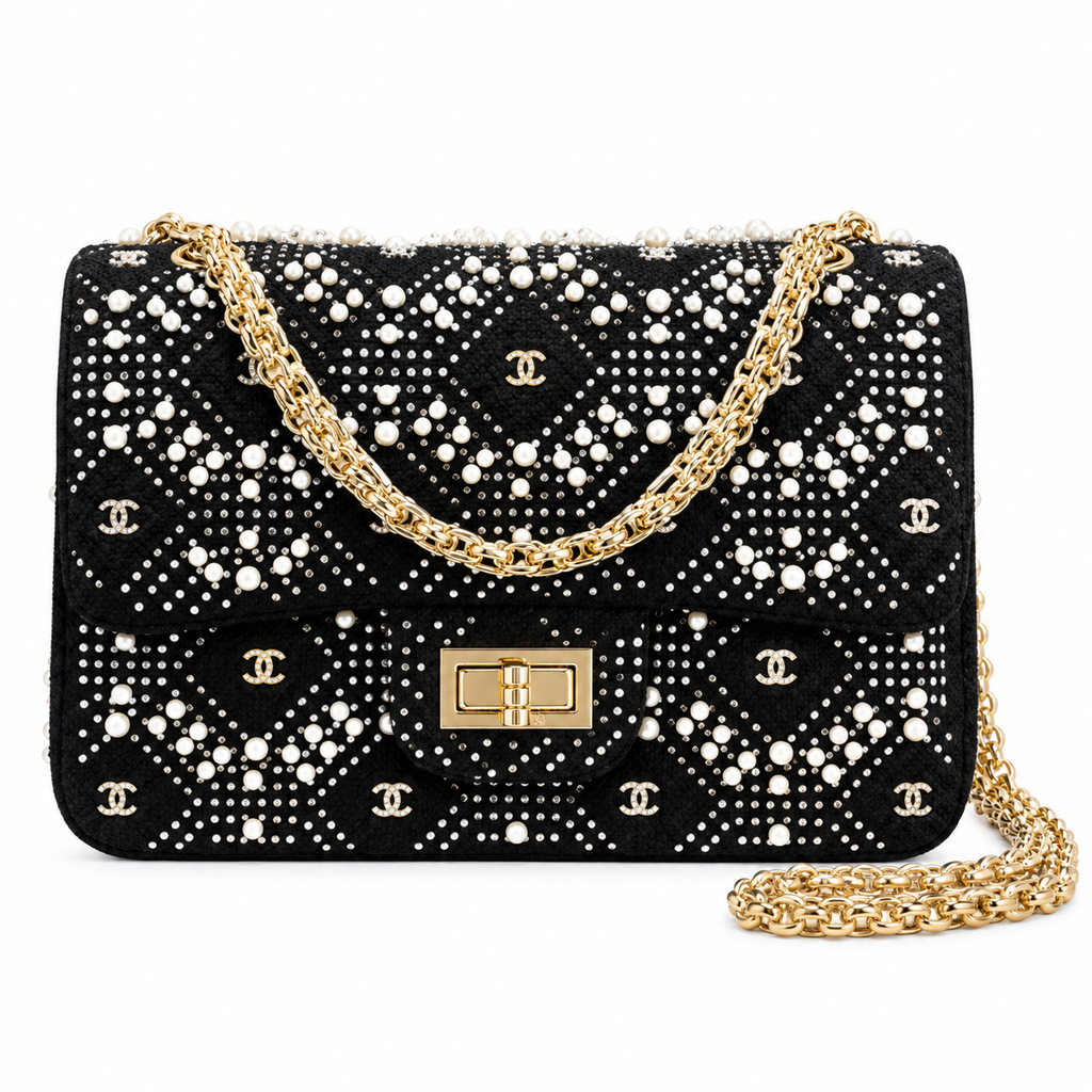 Chanel Quilted Flap Shoulder Bag 20cm
