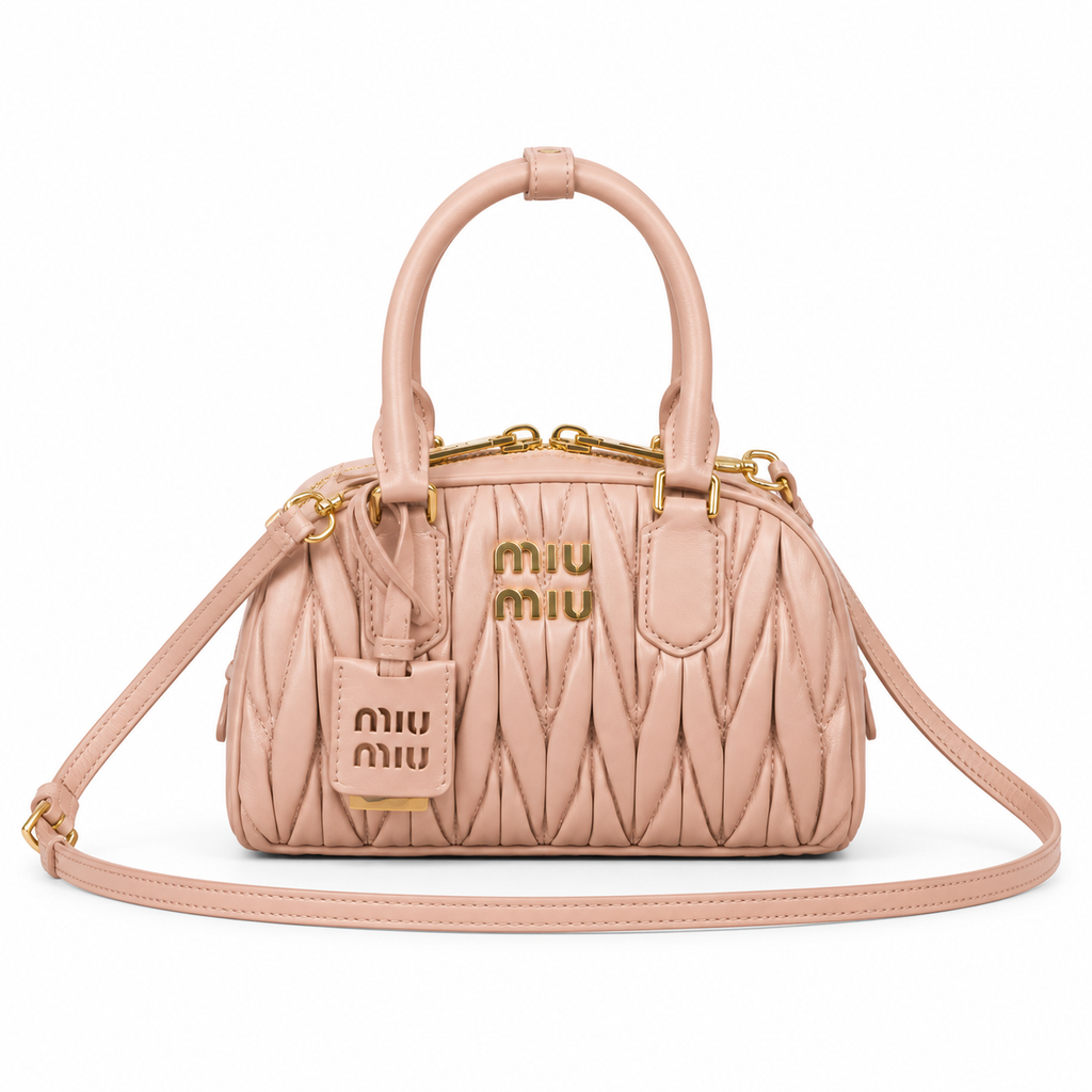 Miu Miu Matelassé Leather Modern Muse Crossbody Bag