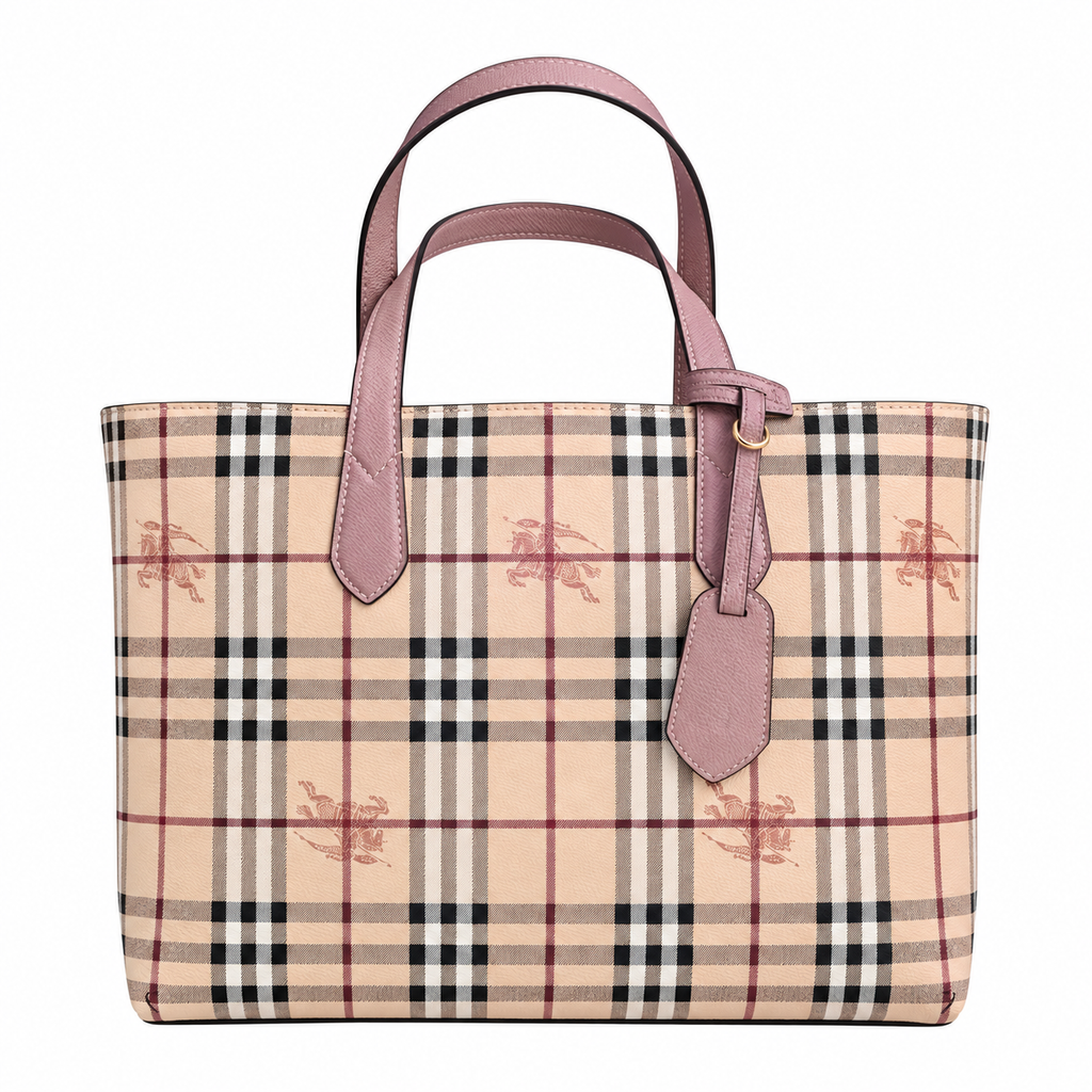 Burberry Classic Check Flared City Tote