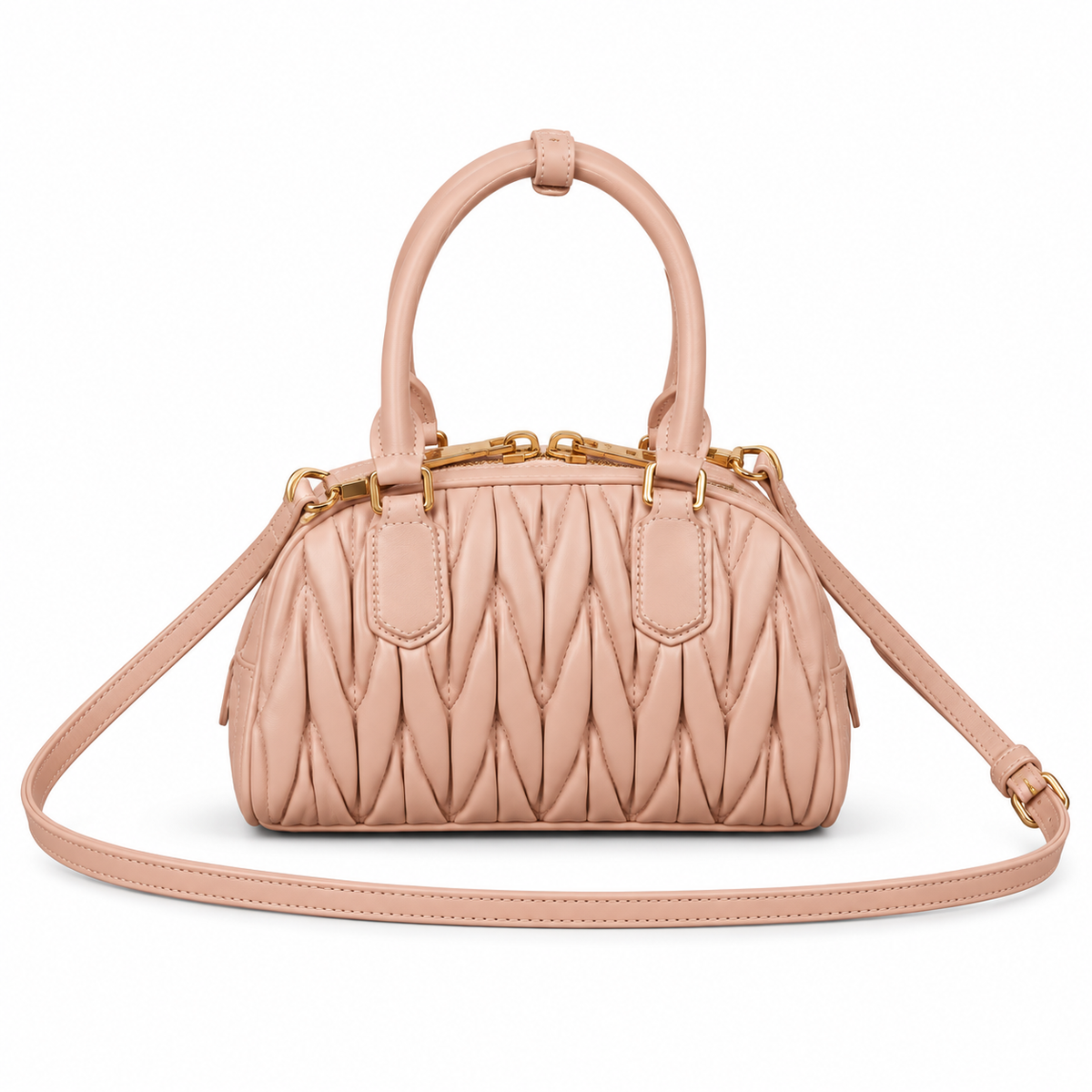 Miu Miu Matelassé Leather Modern Muse Crossbody Bag