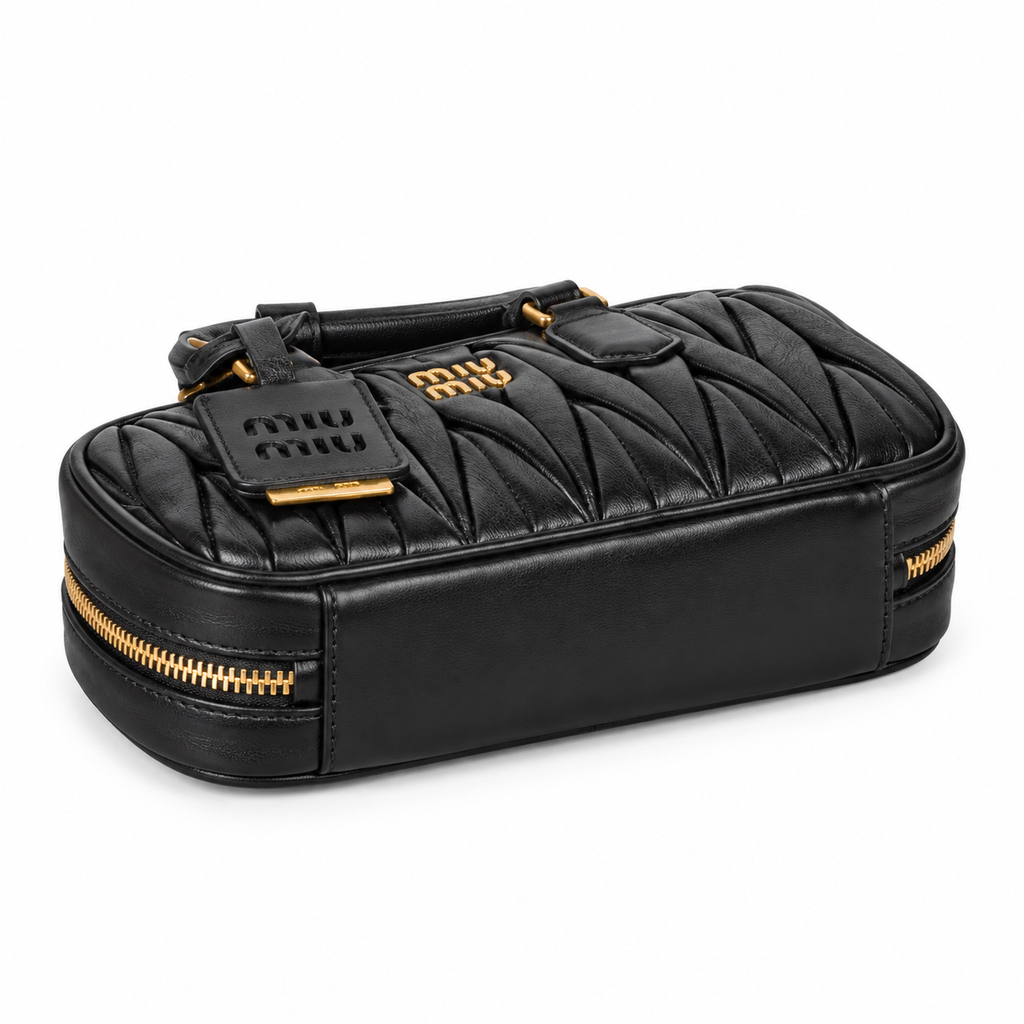 Miu Miu Matelassé Leather Slim Crossbody Bag
