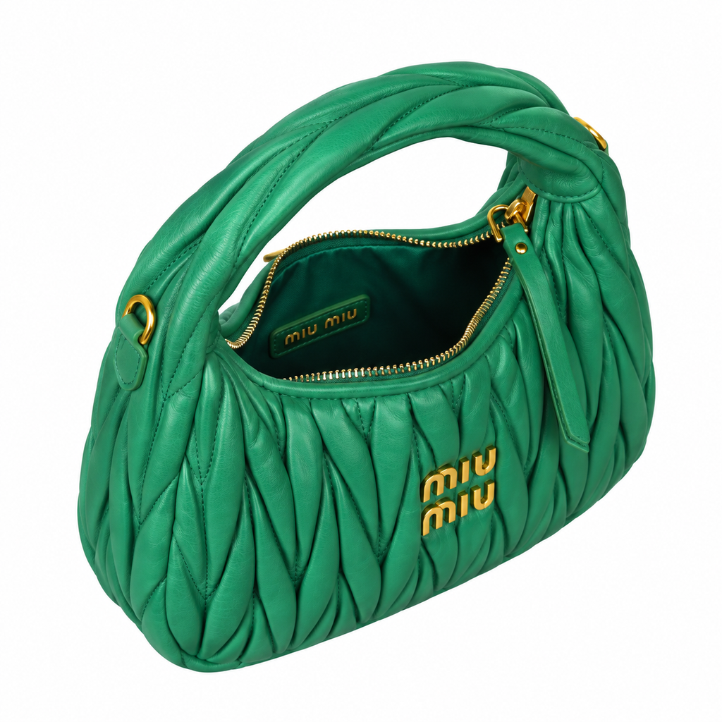 Miu Miu Matelassé Leather Day-to-Night Bag
