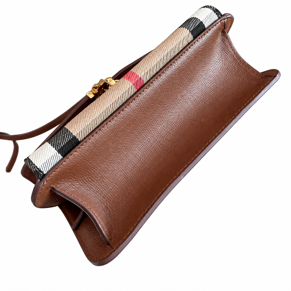 Burberry Heritage Check Crossbody Bag