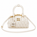 Miu Miu Logo Shoulder Bag 22 cm