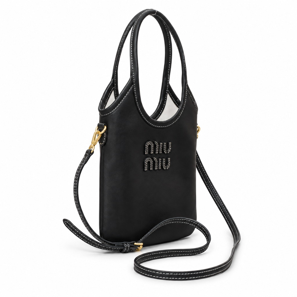 Miu Miu Matelassé Leather Modern Crossbody Bag