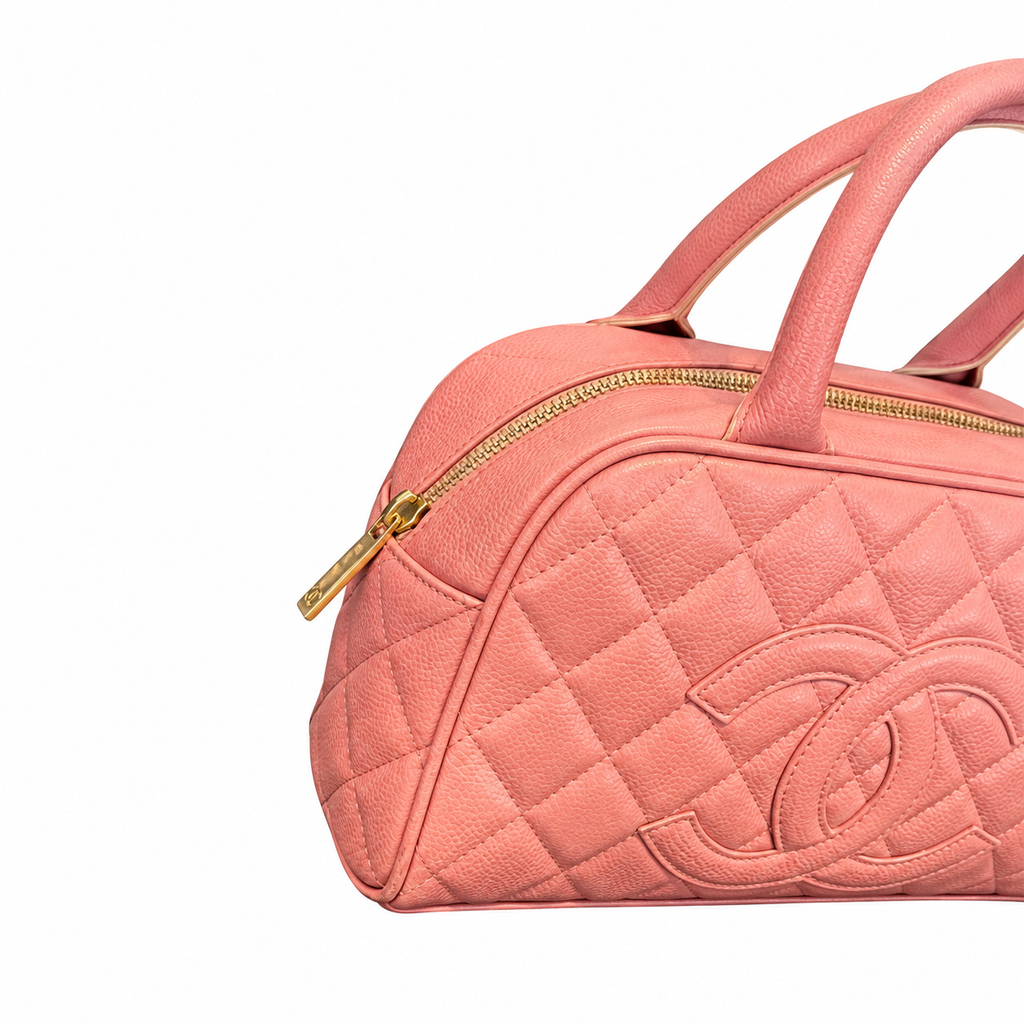 Chanel Top Handle Quilted Handbag 29cm