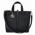 Dior Cannage Quilted Roomy Top Handle Bag 23cm