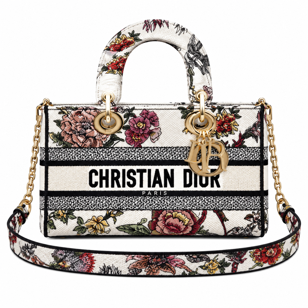 Dior Cannage Quilted Sleek Work Bag 26cm