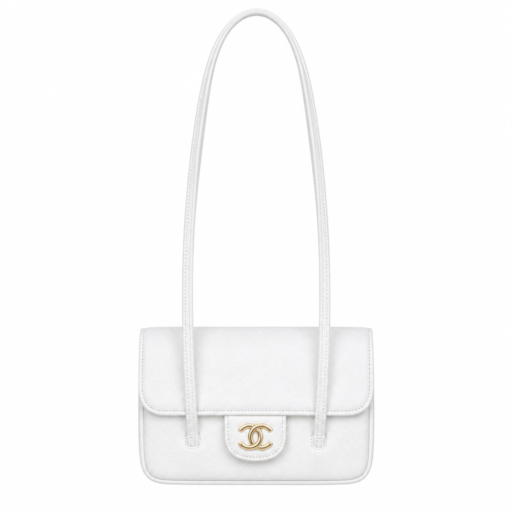 Chanel Classic Quilted Mini Flap Bag | CC Turn-Lock Chain Strap — 17cm